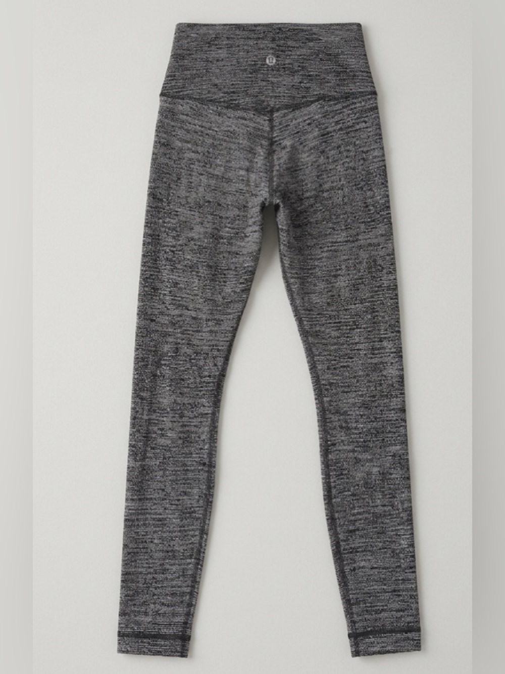 lululemon athletica Marled Black & Gray High-Rise Leggings